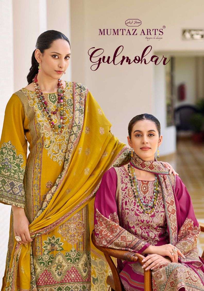 GULMOHAR by MUMTAZ ART suit collection manufacturers surat 