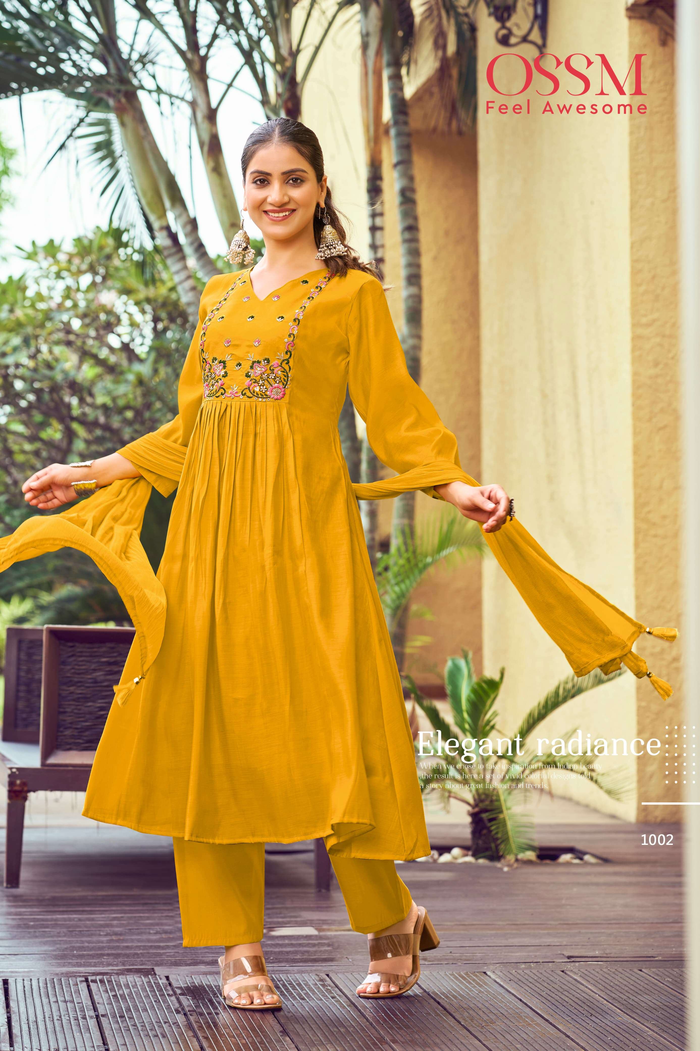 GULMOHAR by OSSM kurti collection manufacturers surat 
