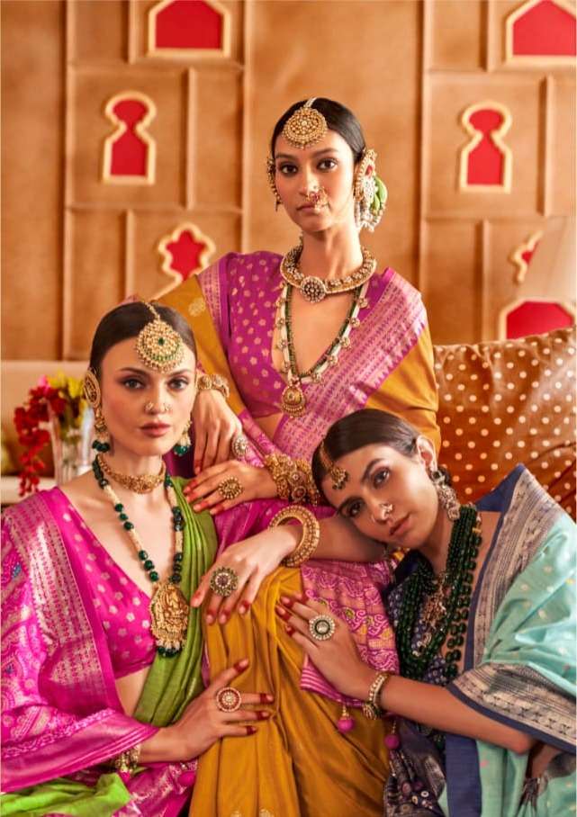 Hast Patola by Trirath saree Collection manufacturer surat 