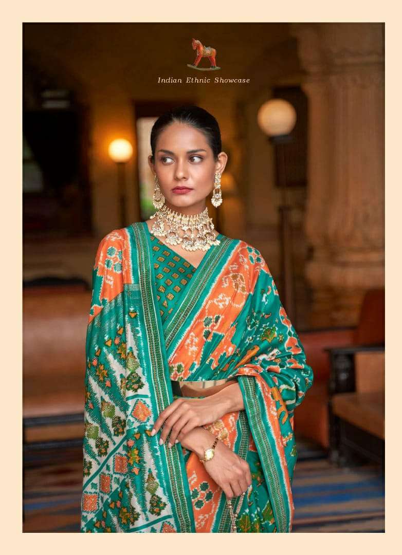 Heritage Patola by Rewaa Saree Collection manufacturer surat 