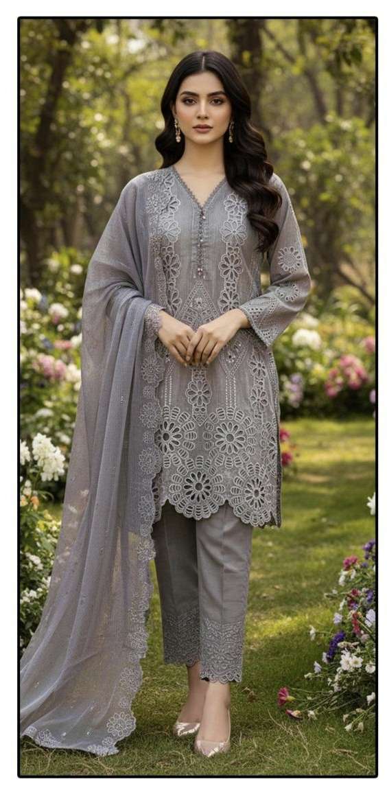 HF 497 A To C by Hoor Tex Suit collection manufacturers surat 