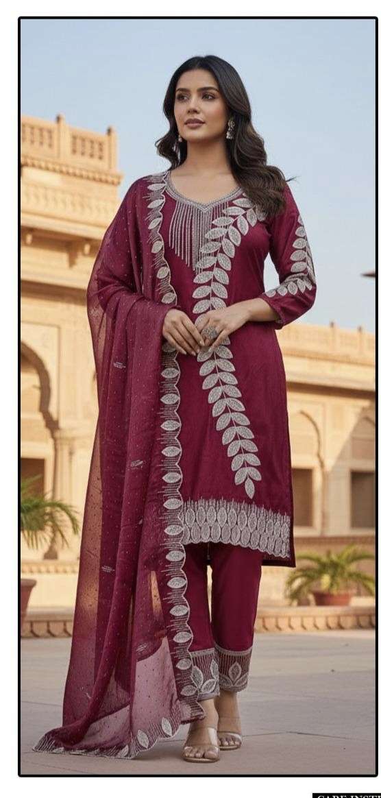 HF 506 A To D by Hoor Tex Suit collection manufacturers surat 