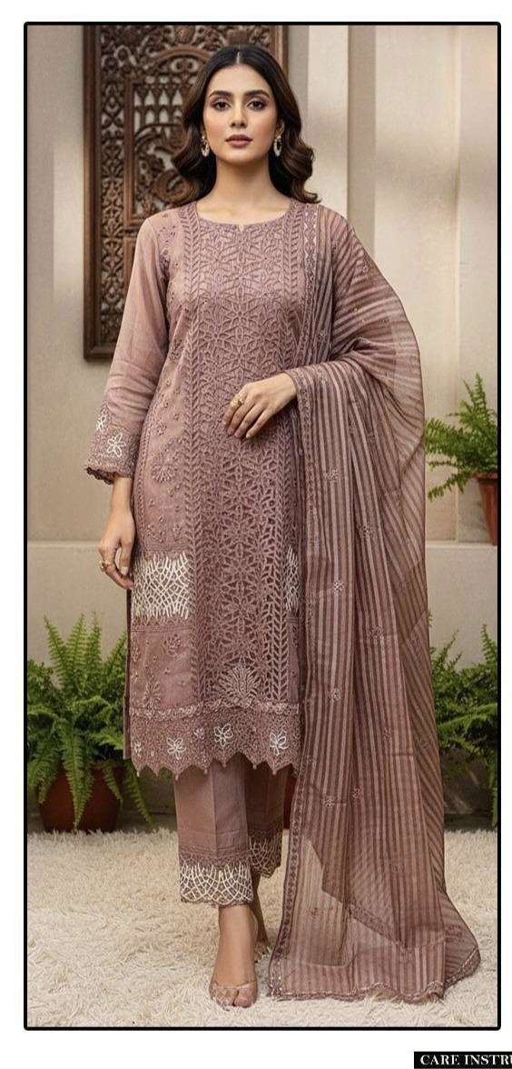 HF 509 A To D by Hoor Tex  Suit collection manufacturers surat 