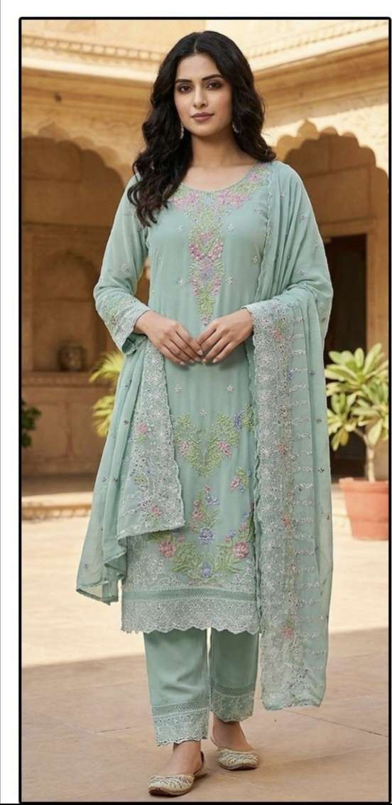 HF 532 A To D by Hoor Tex suit collection manufacturers surat 