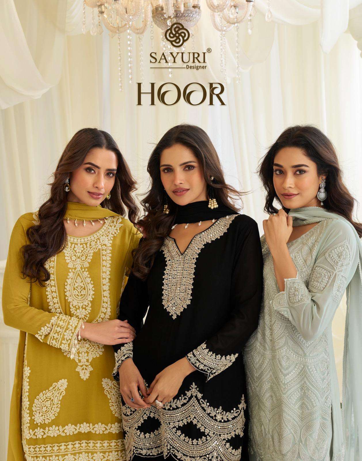 HOOR 1 by SAYURI DESIGNER suit collection manufacturers surat 