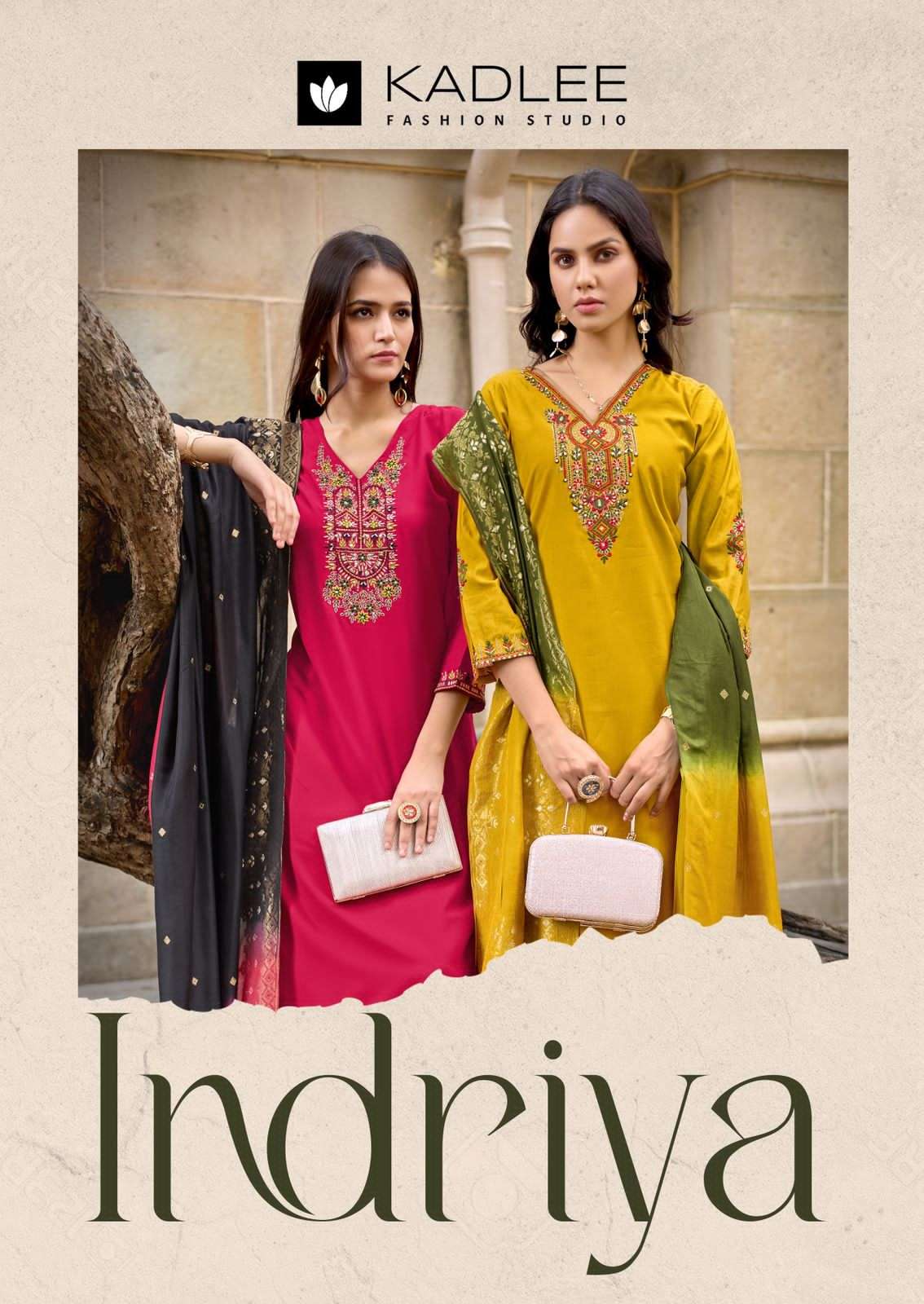 Indriya by KADLEE kurti collection manufacturers surat 