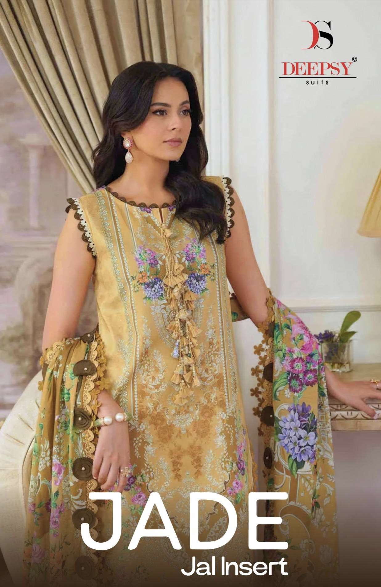 Jade JAL INSERT by DEEPSY SUIT collection manufacturers surat 