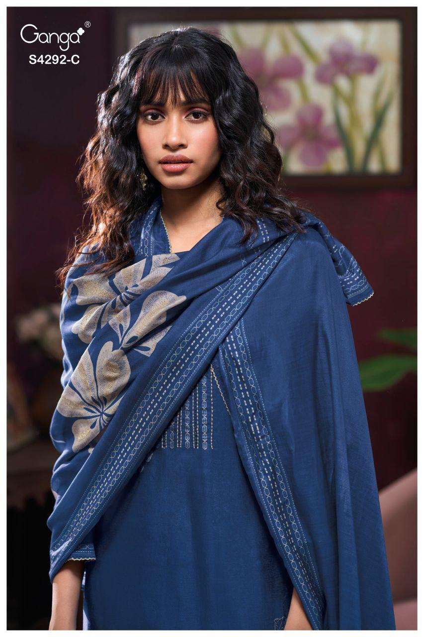 JASLEEN 4292 by GANGA suit collection manufacturers surat 