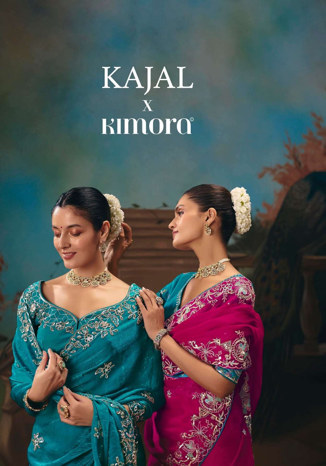 Kajal Vol 18 by Kimora  Saree Collection manufacturer surat 