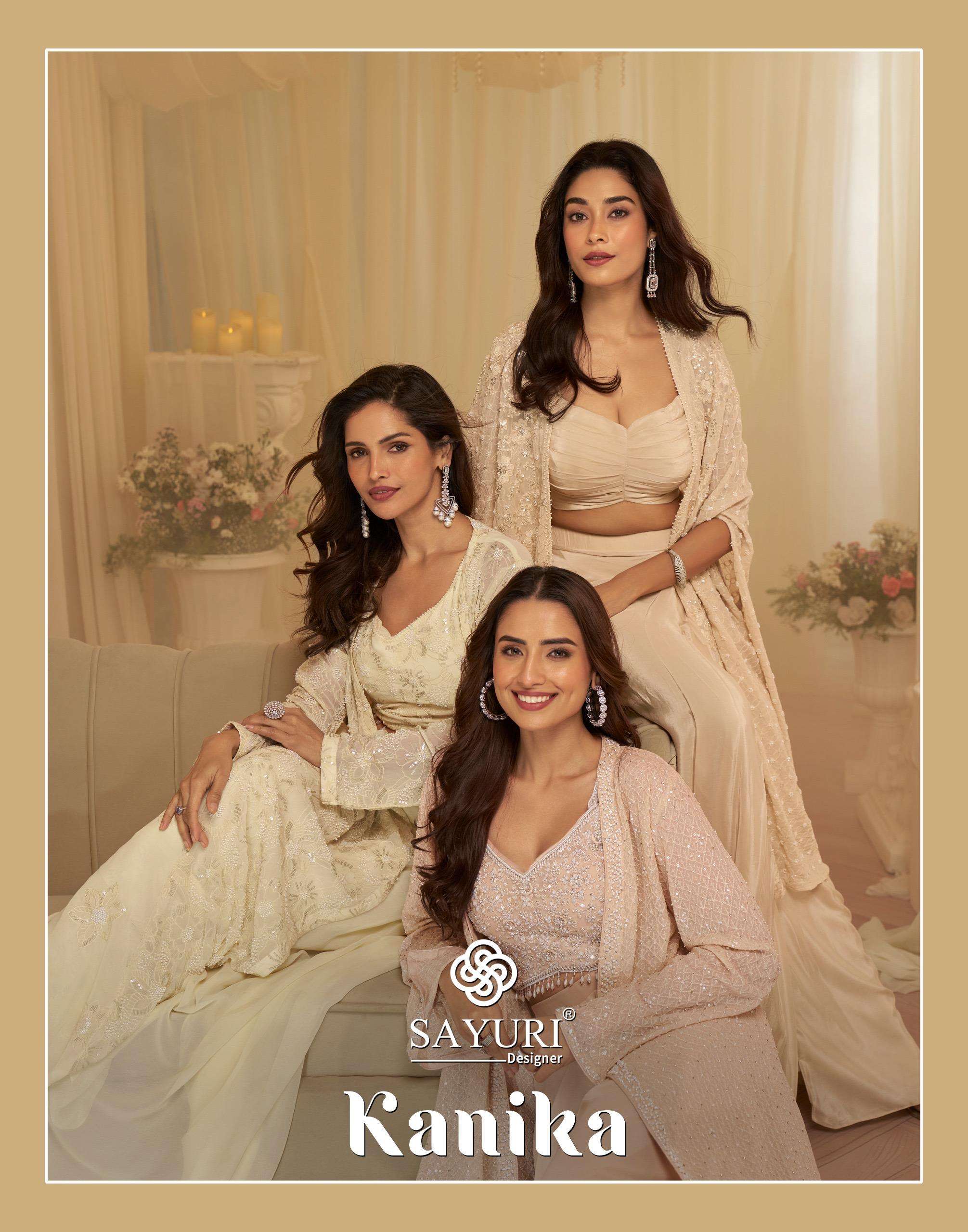 KANIKA by SAYURI DESIGNER suit collection manufacturers surat 