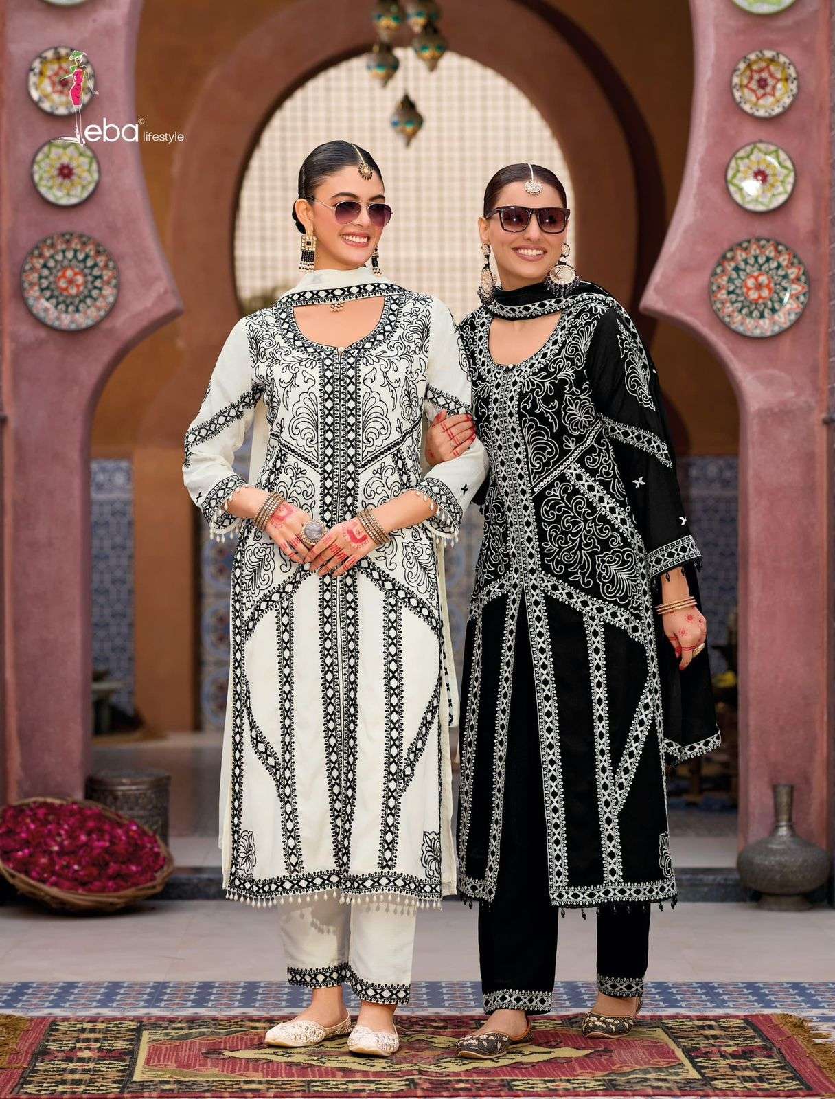 kase 1 by eba Life style suit Collection manufacturers surat 