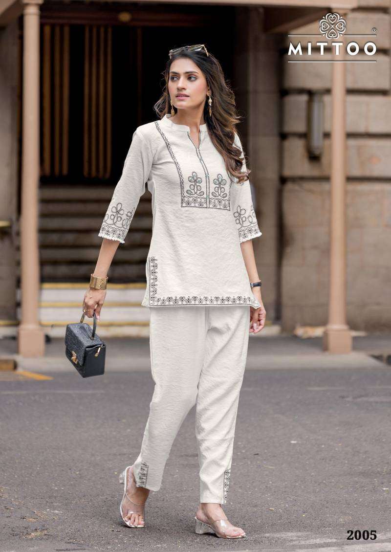 Korra by MITTOO kurti collection manufacturers surat 