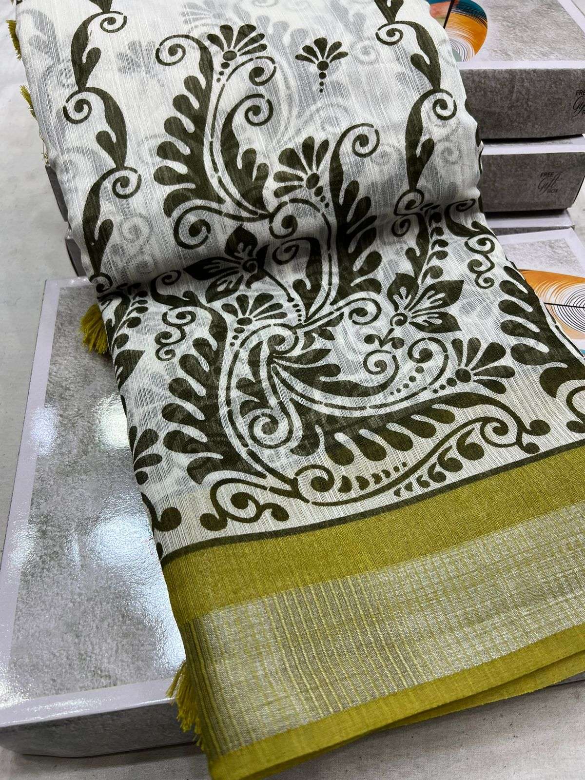 Launching Gangubai Linen – Summer Special Cotton Sarees 🌸