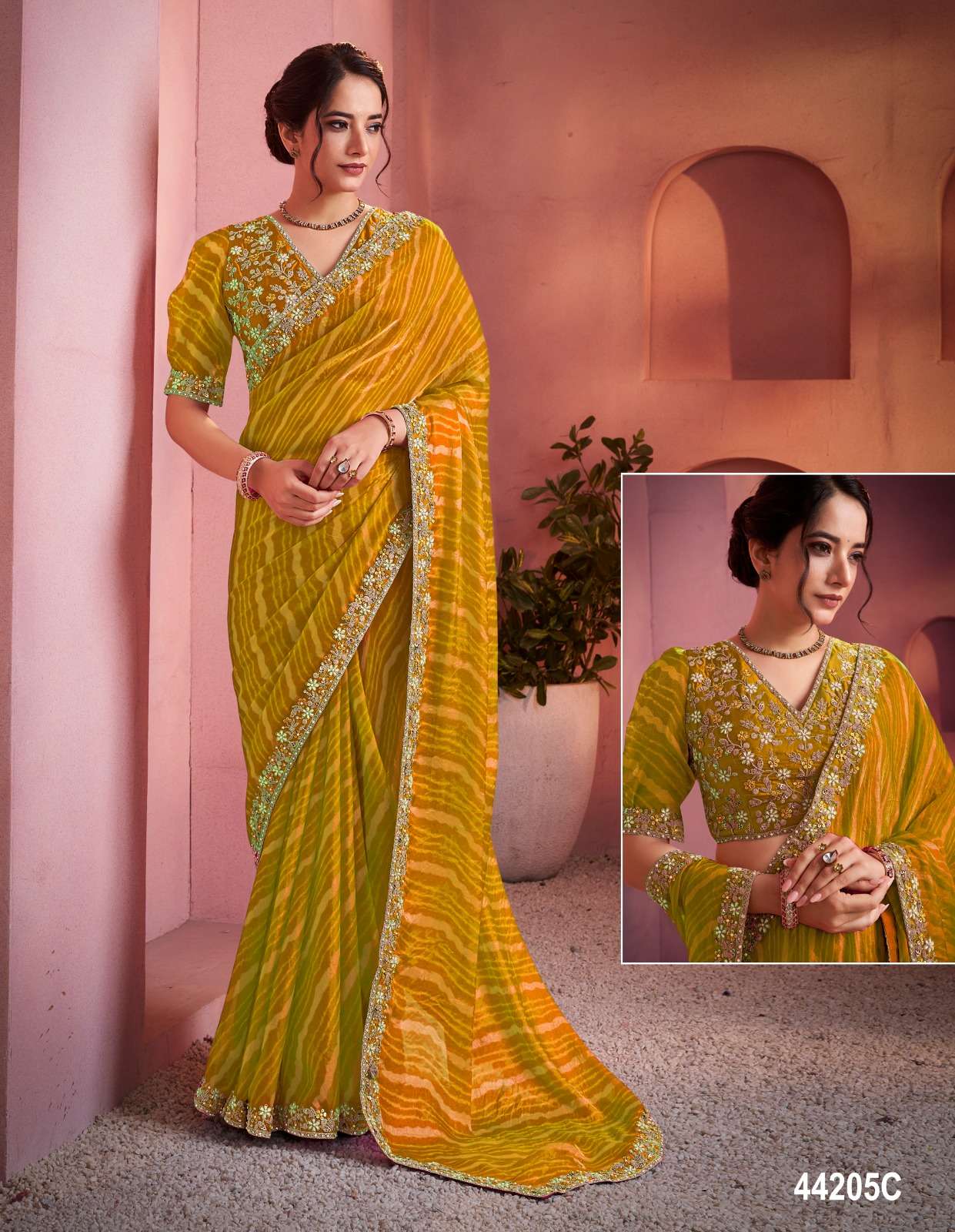 LEHR 1 by MAHOTSAV saree Collection manufacturer surat 