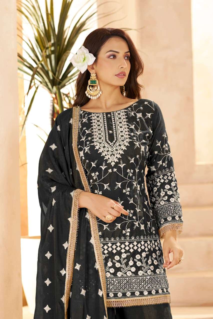 LENORA SERIES 521 A B C D by SAROJ DESIGNER kurti collection manufacturers surat