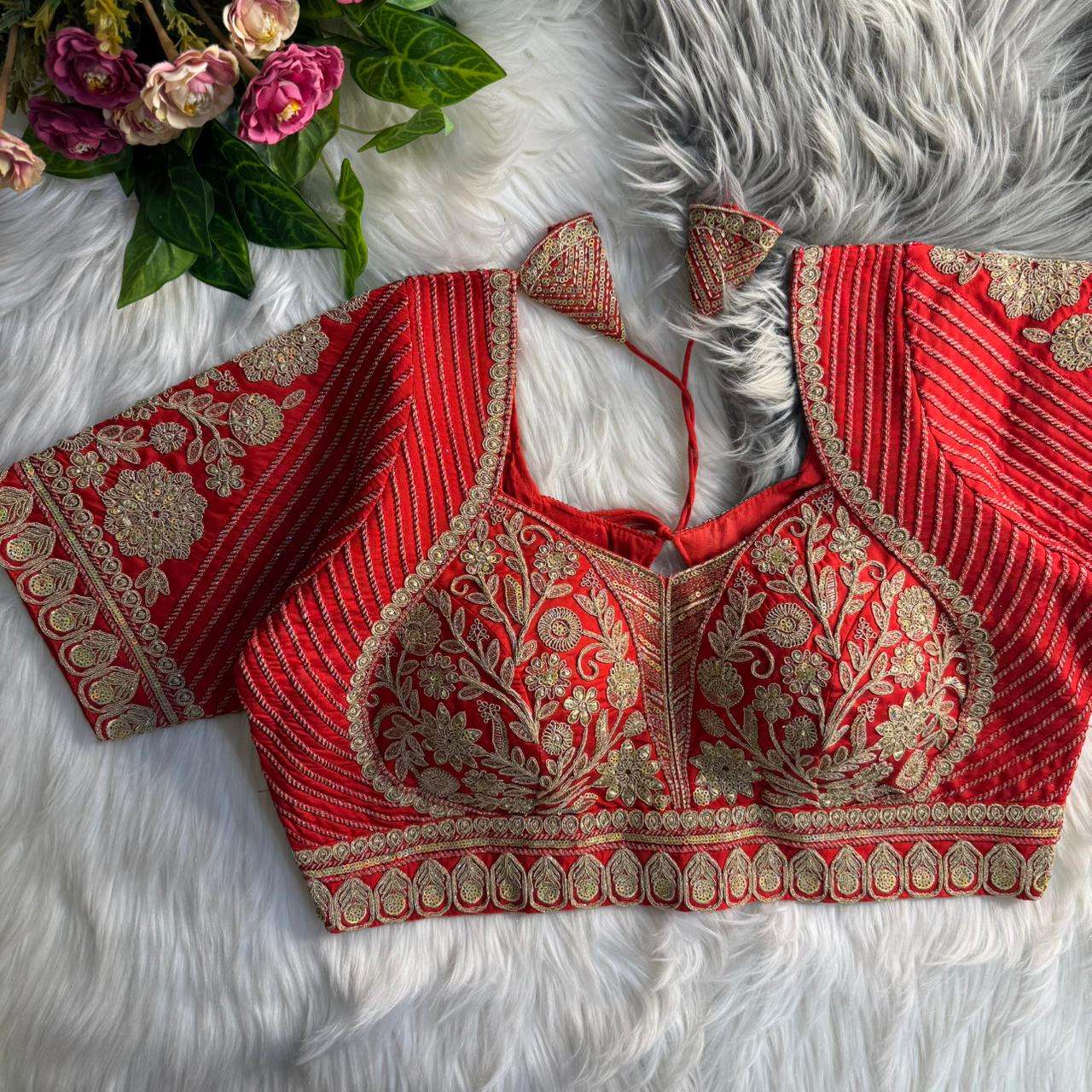 MADHUBALA STYLE BLOUSE collection manufacturers surat 