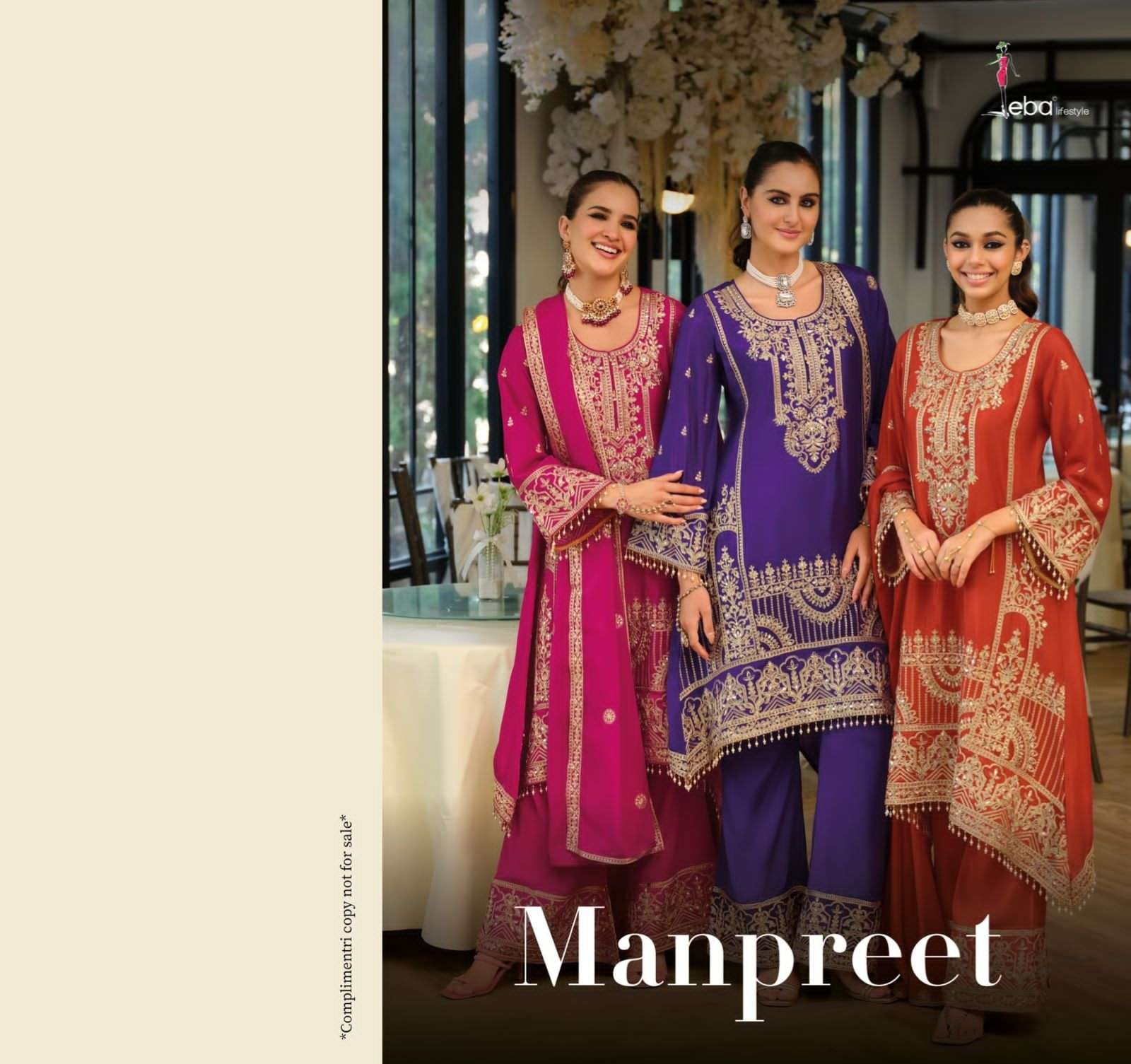 Manpreet by eba Life style suit collection manufacturers surat 