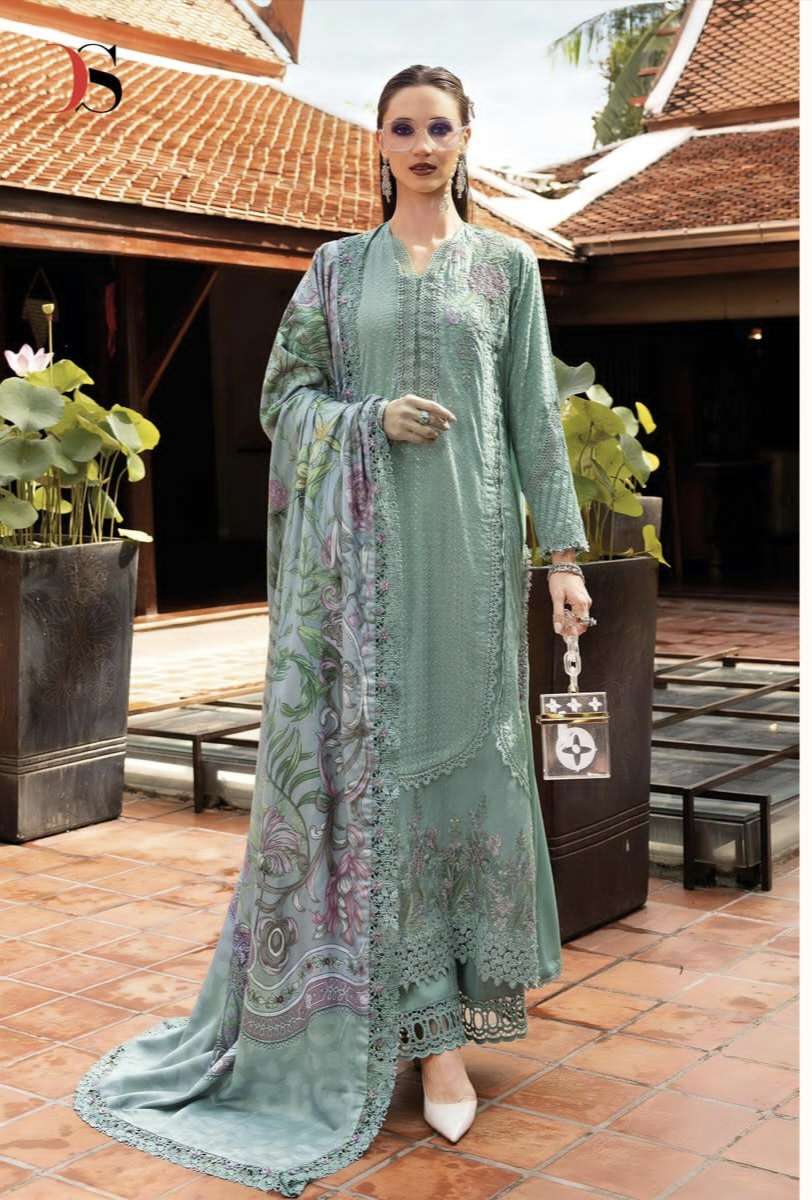 MARIA B Emb RAYON 5 by DEEPSY SUIT collection manufacturers surat 