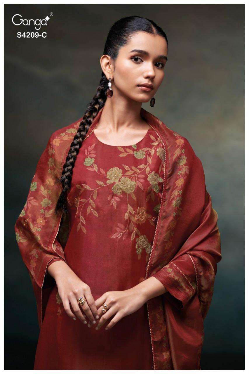 MARISA 4209 by GANGA suit collection manufacturers surat 