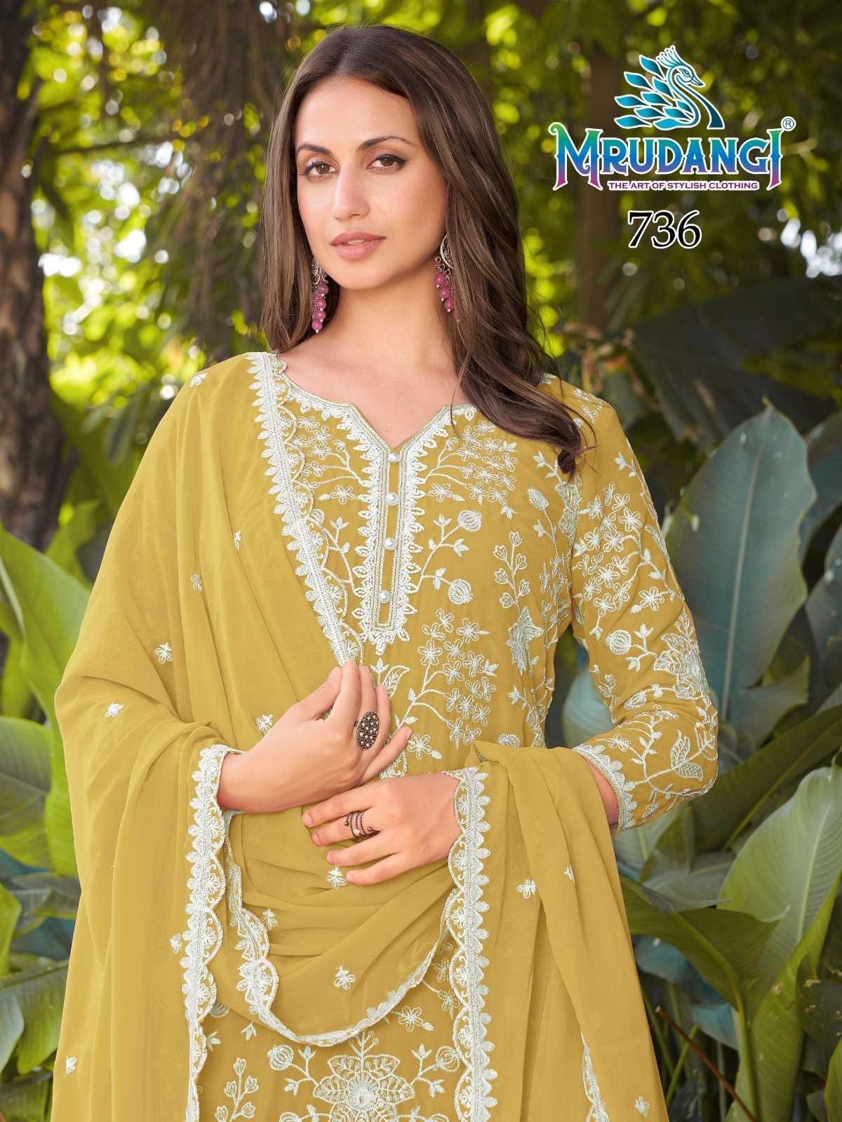 MISHA SERIES 736 TO 738 by MRUDANGI kurti collection manufacturers surat 