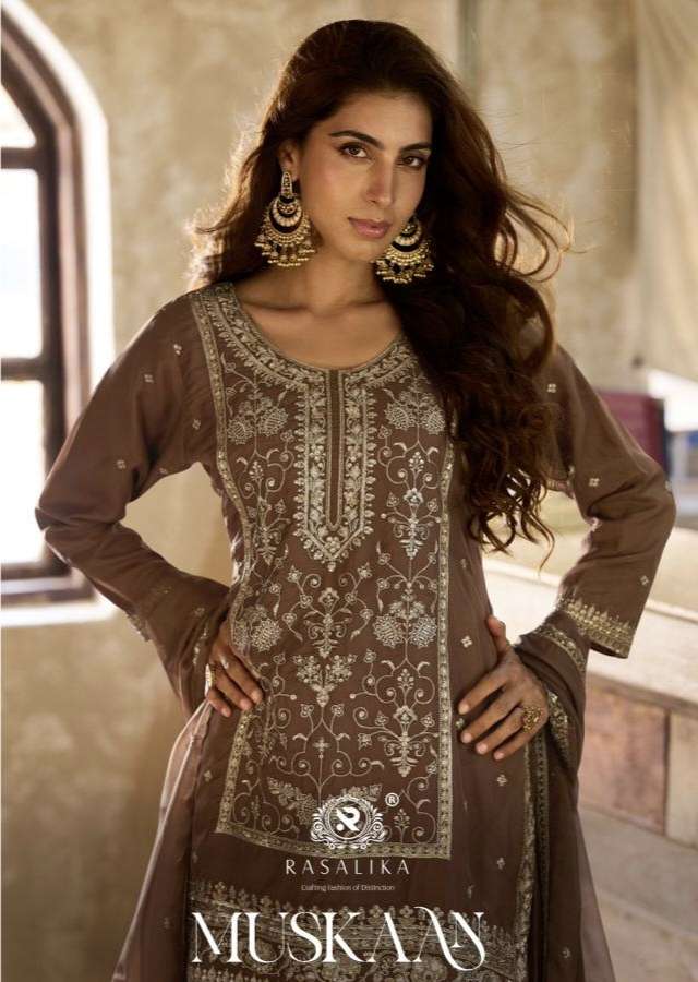 MUSKAAN by RASALIKA Suit collection manufacturers surat 