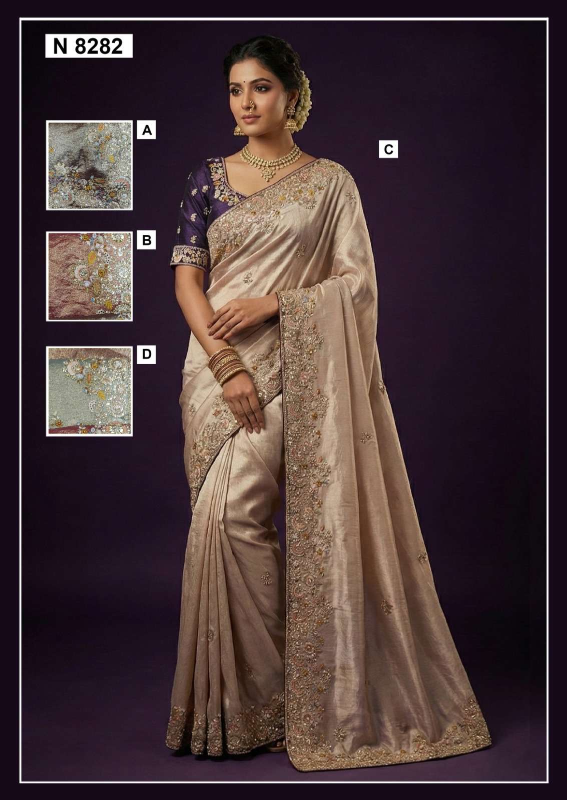 NAIRA VOL 03 by MAHOTSAV saree Collection manufacturer surat 