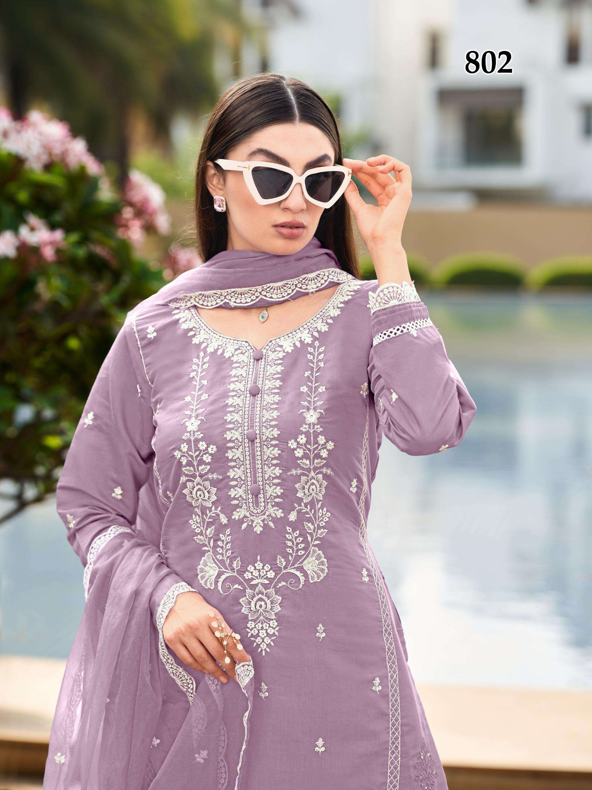 NIMAYA 802 SERIES by MRUDANGI kurti collection manufacturers surat 