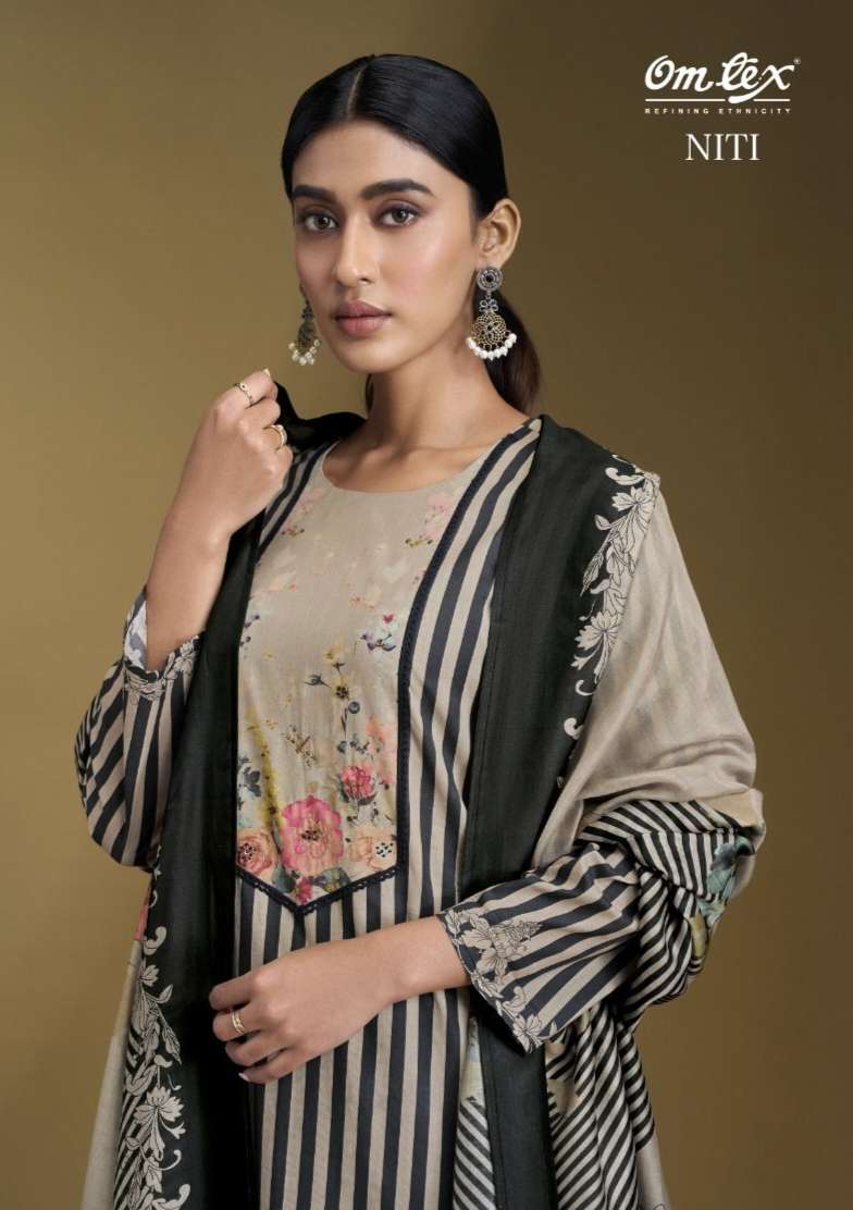 NITI by OMTEX suit collection manufacturers surat 