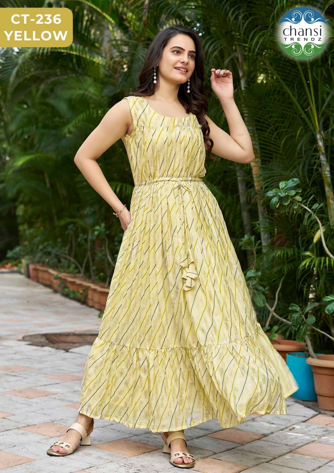 PADMAKSHI CT 236 by CHANSI TRENDZ gown collection manufacturers surat 