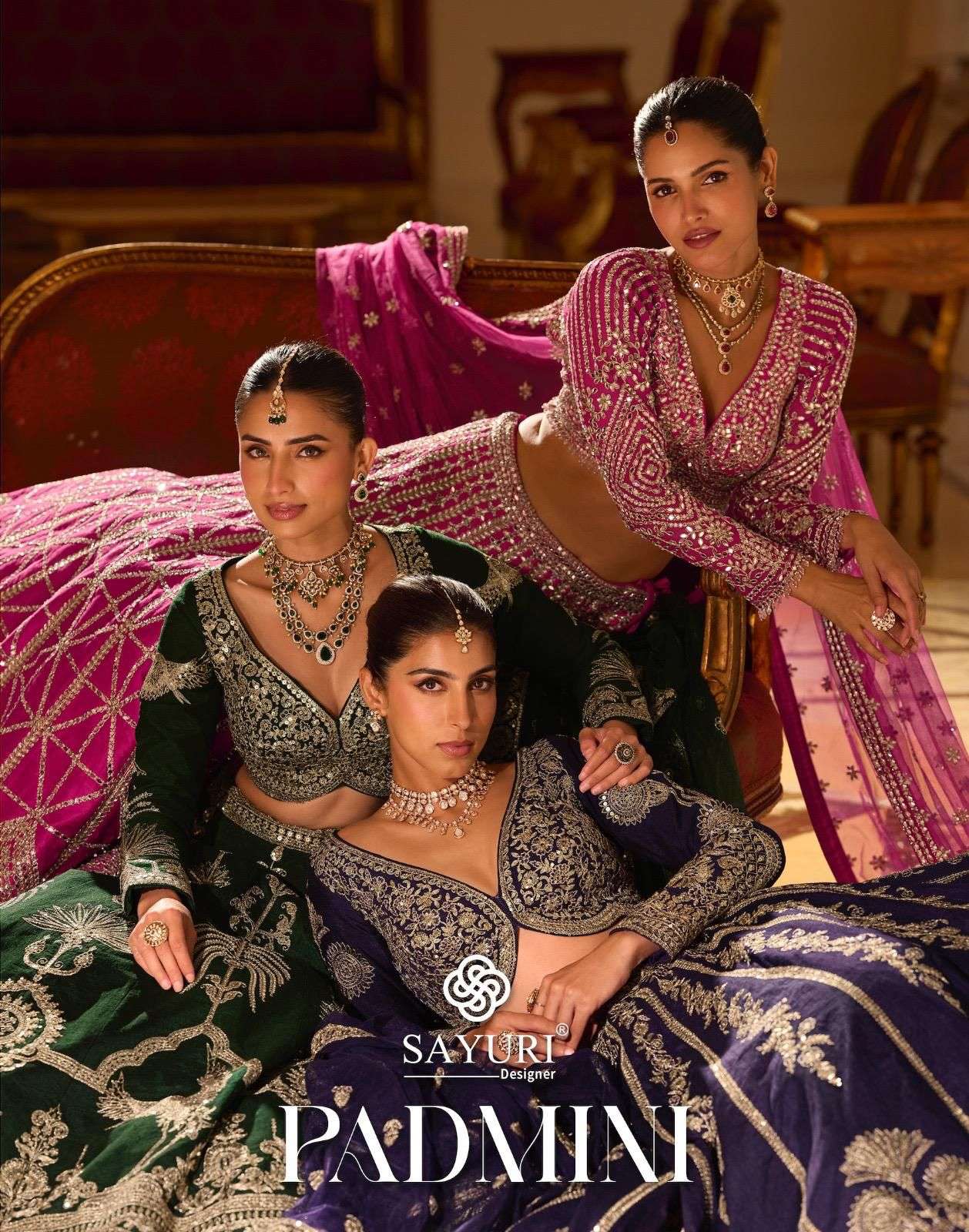 PADMINI by SAYURI DESIGNER Lehenga collection manufacturers surat