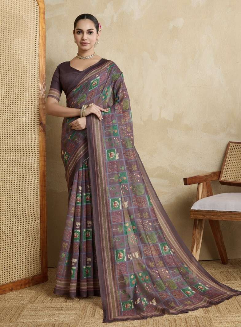 Radha Vol 1 saree Collection manufacturer surat 