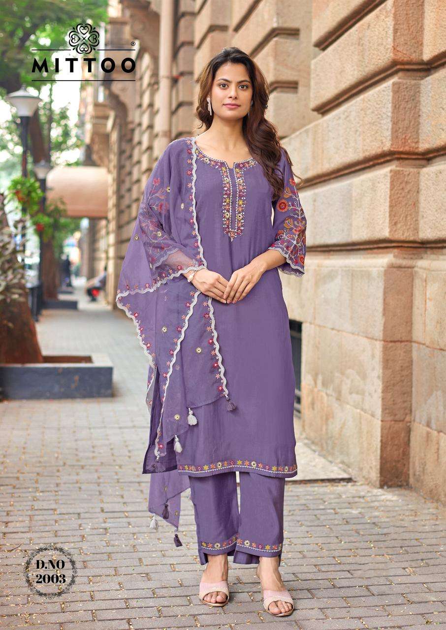 Raj Mahal by MITTOO kurti collection manufacturers surat