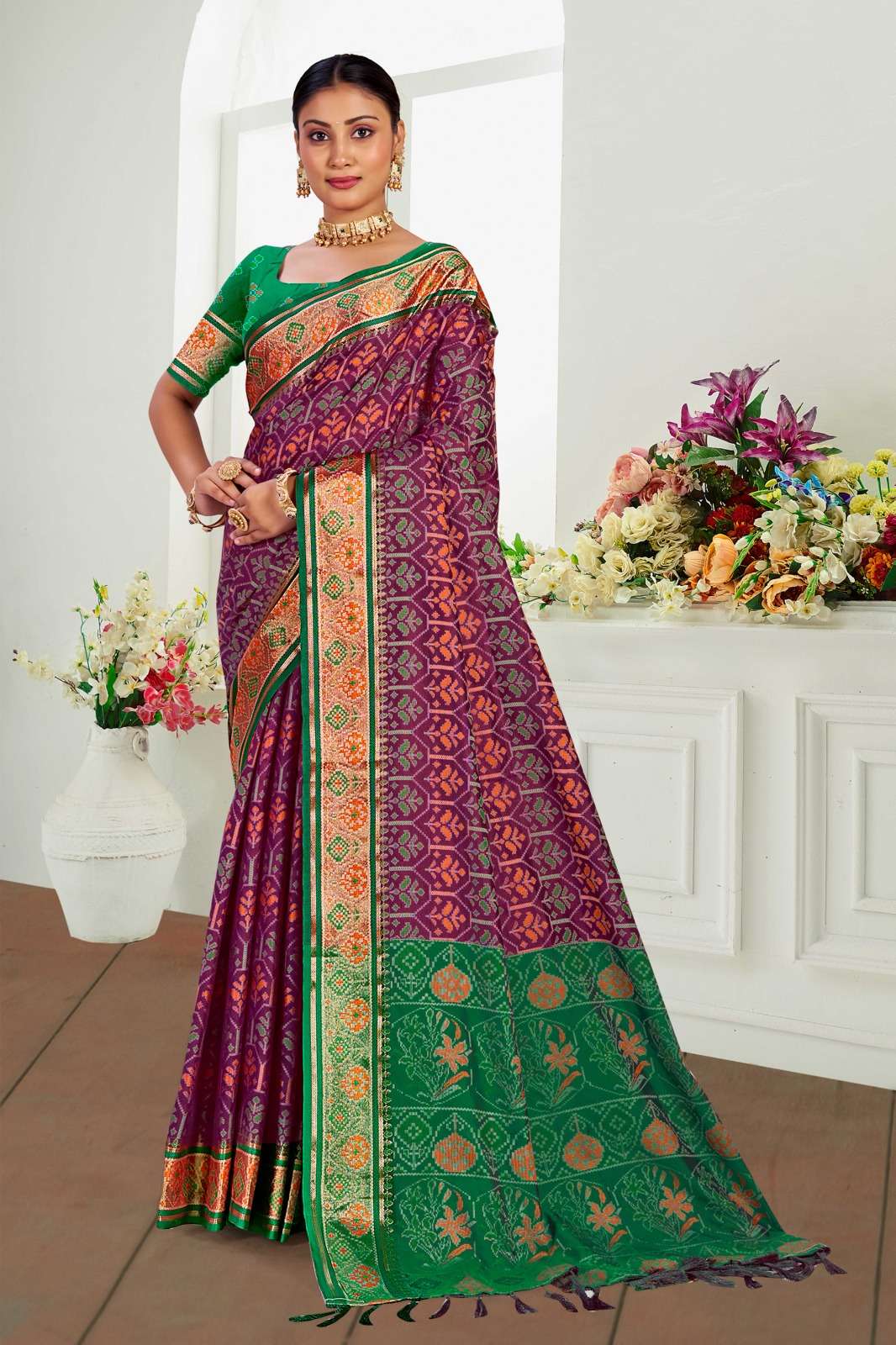 RAJSHAHI PATOLA VOL 2 Saree Collection manufacturer surat 