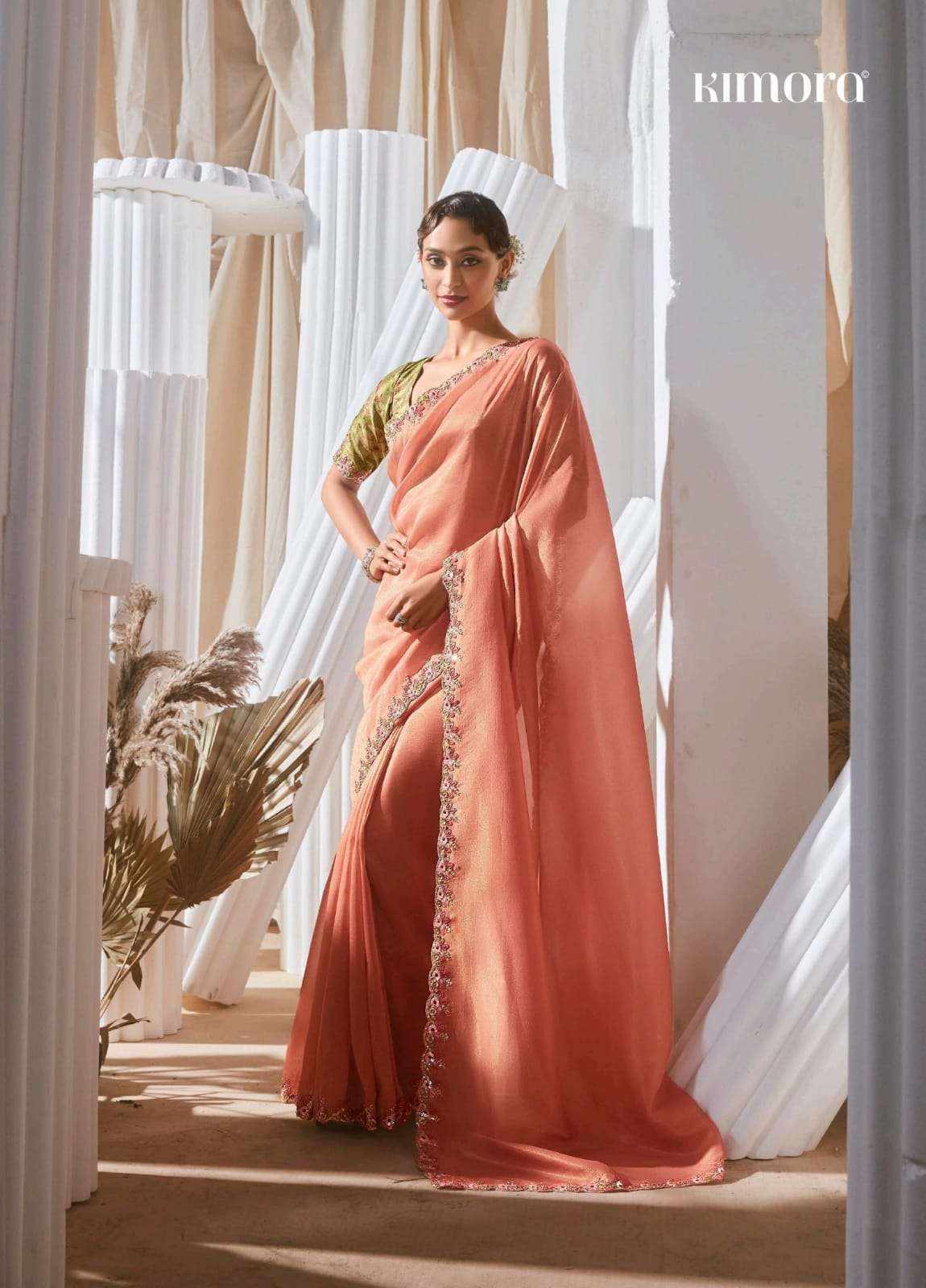 RANGAT VOL 3 by Kimora  Saree Collection manufacturer surat 