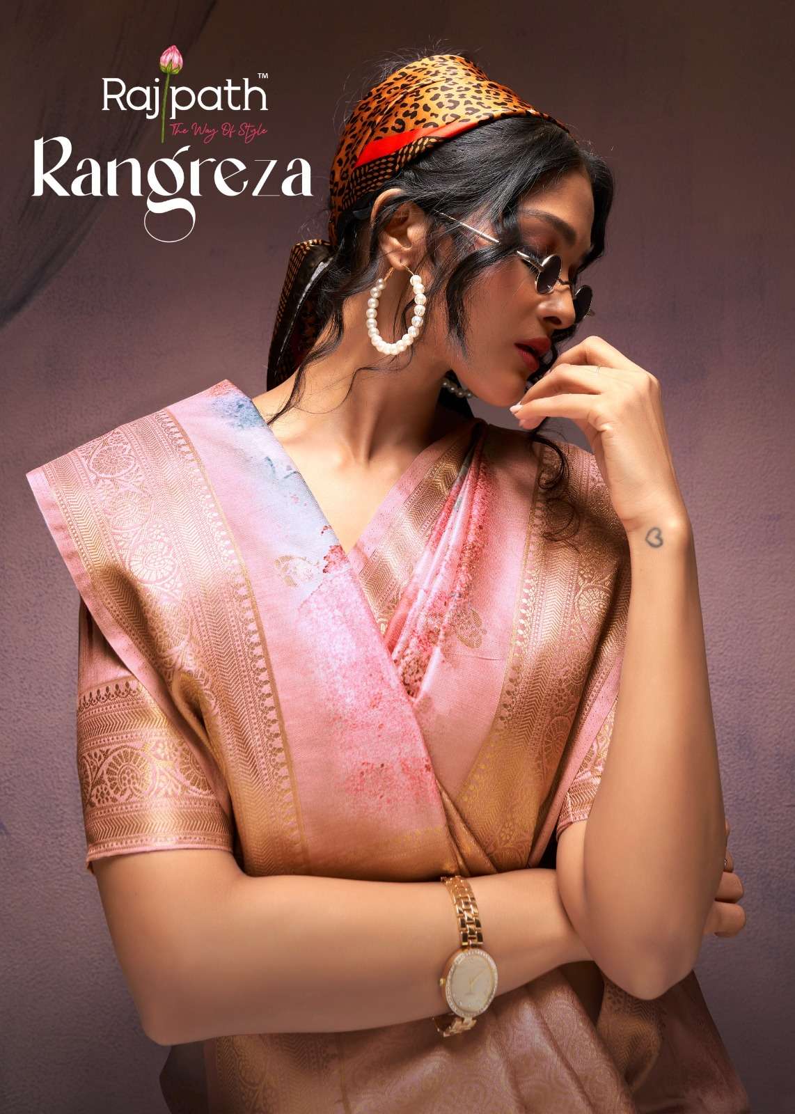 RANGREZA 2 by RajPath Fabric saree Collection manufacturer surat 