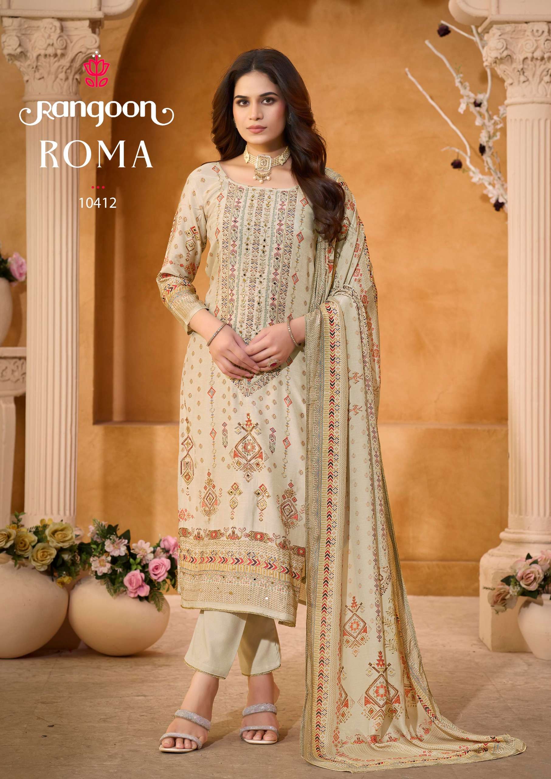 ROMA by Rangoon kurti collection manufacturers surat 