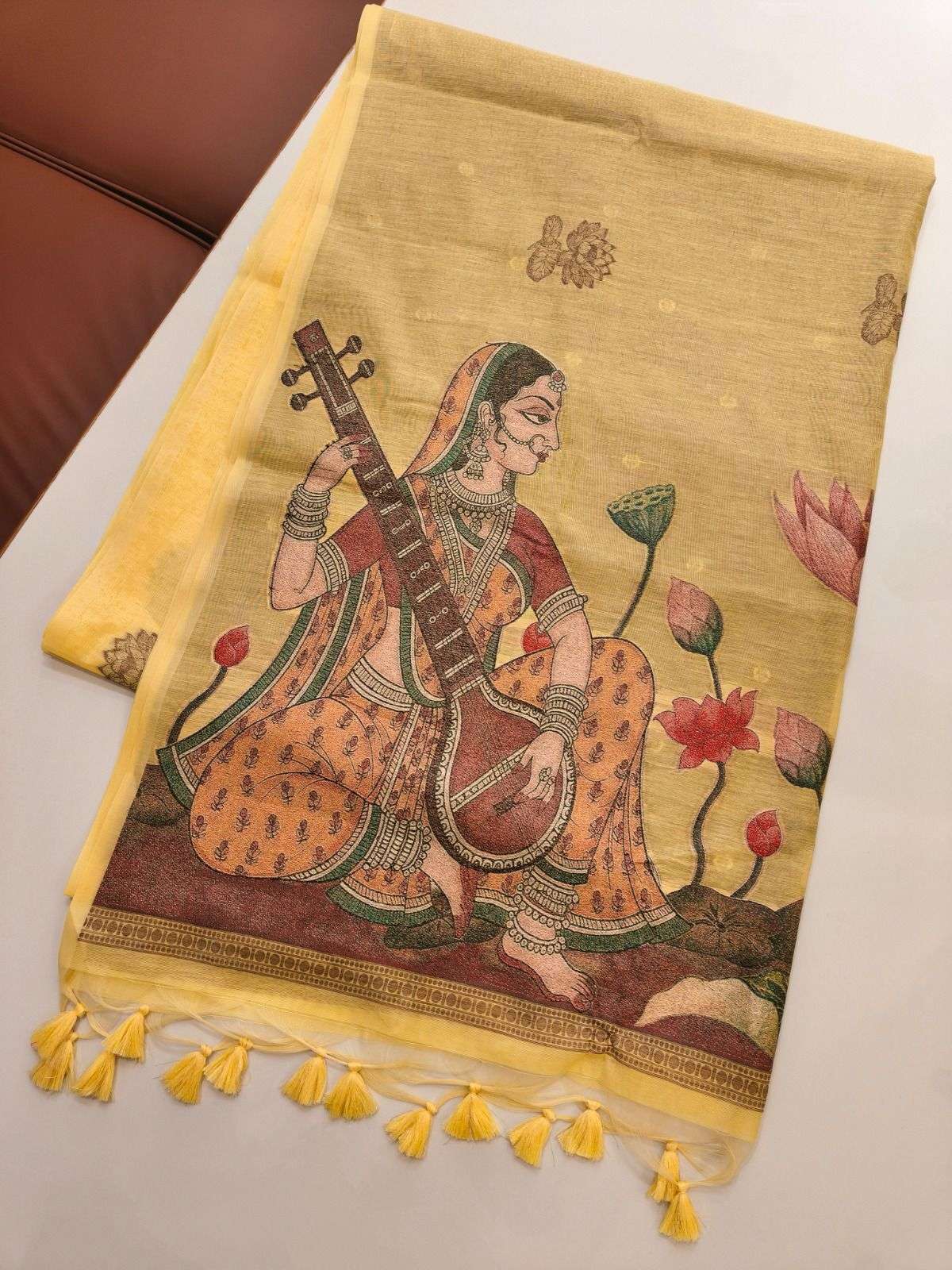 RUTRANG Chanderi Cotton 701 – Premium Mithila Concept Saree