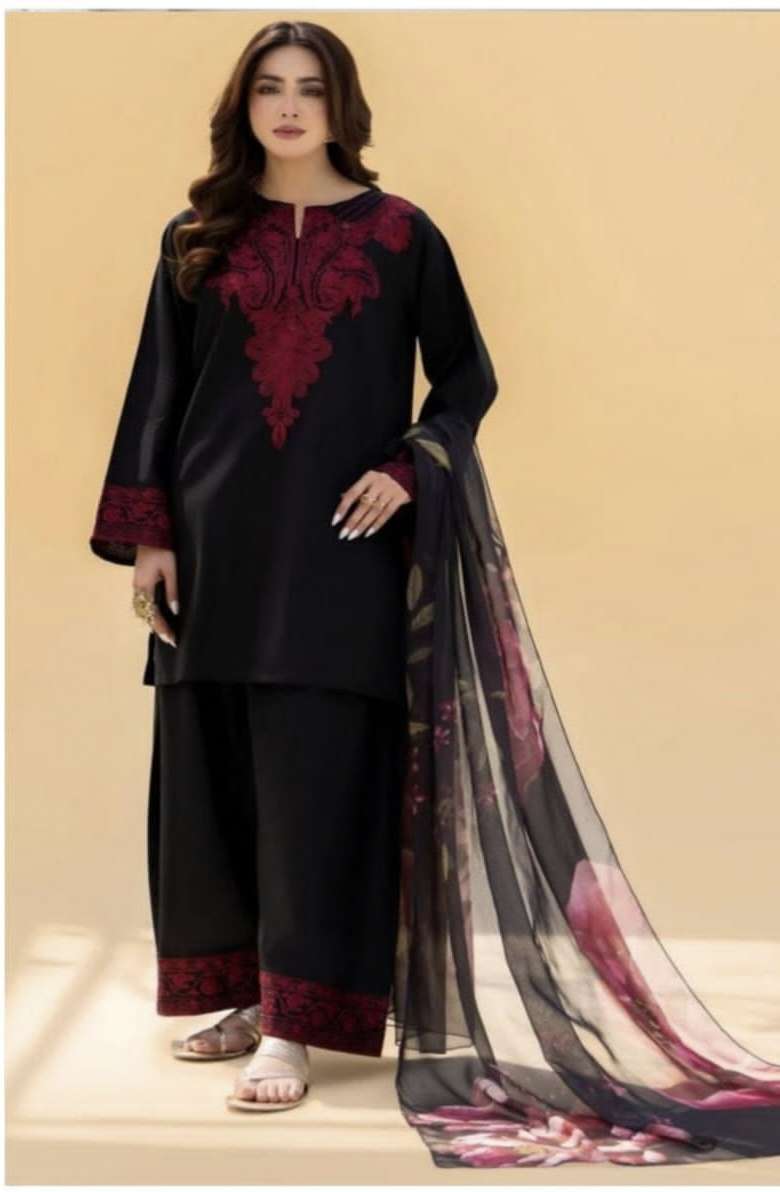 S  3140 by ALSAFA TOP With PLAZO Duptta collection manufacturers surat 