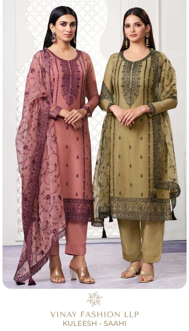 SAAHI by Vinay fashion suit collection manufacturers surat 