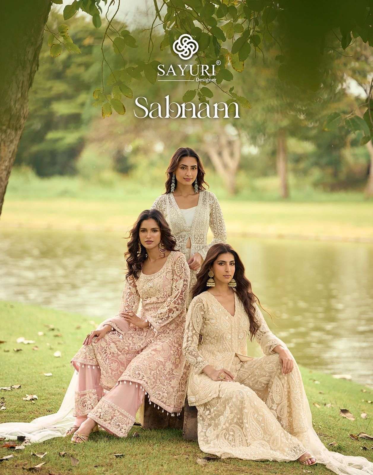 SABNAM by SAYURI DESIGNER suit collection manufacturers surat 
