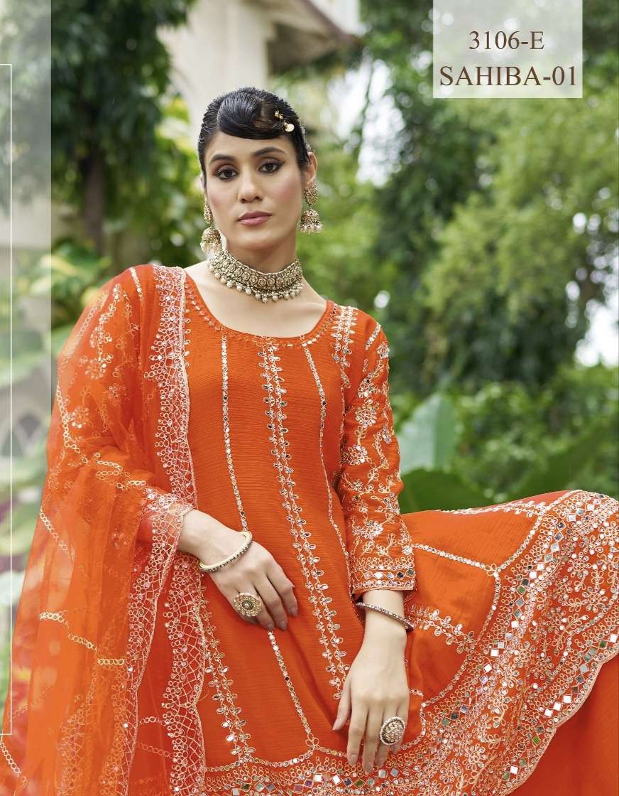Sahiba vol 1 by SENHORA suit collection manufacturers surat 