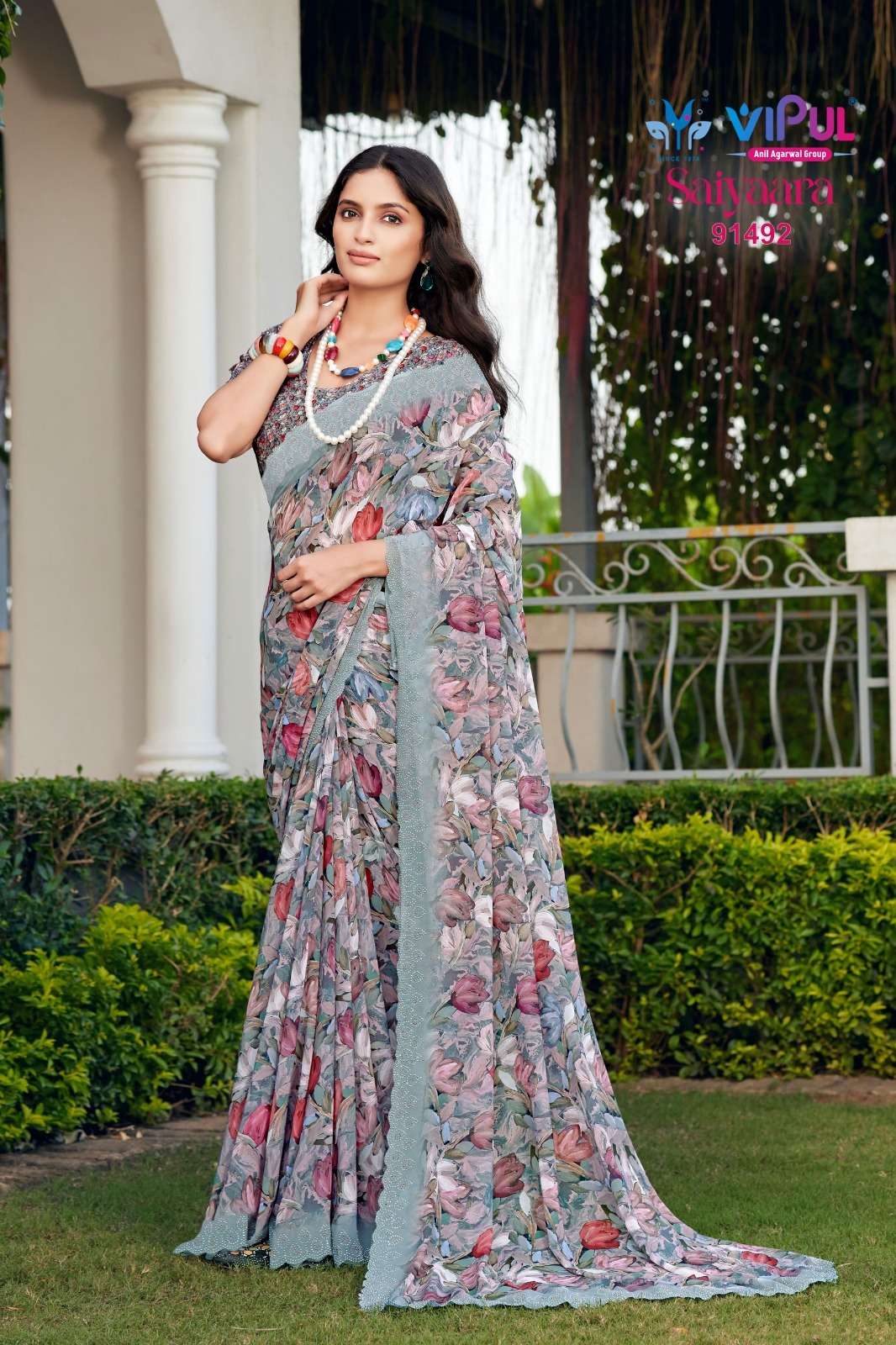 SAIYAARA VOL 07 SERIES 91486 TO 91494 By VIPUL SAREE collection manufacturers surat 