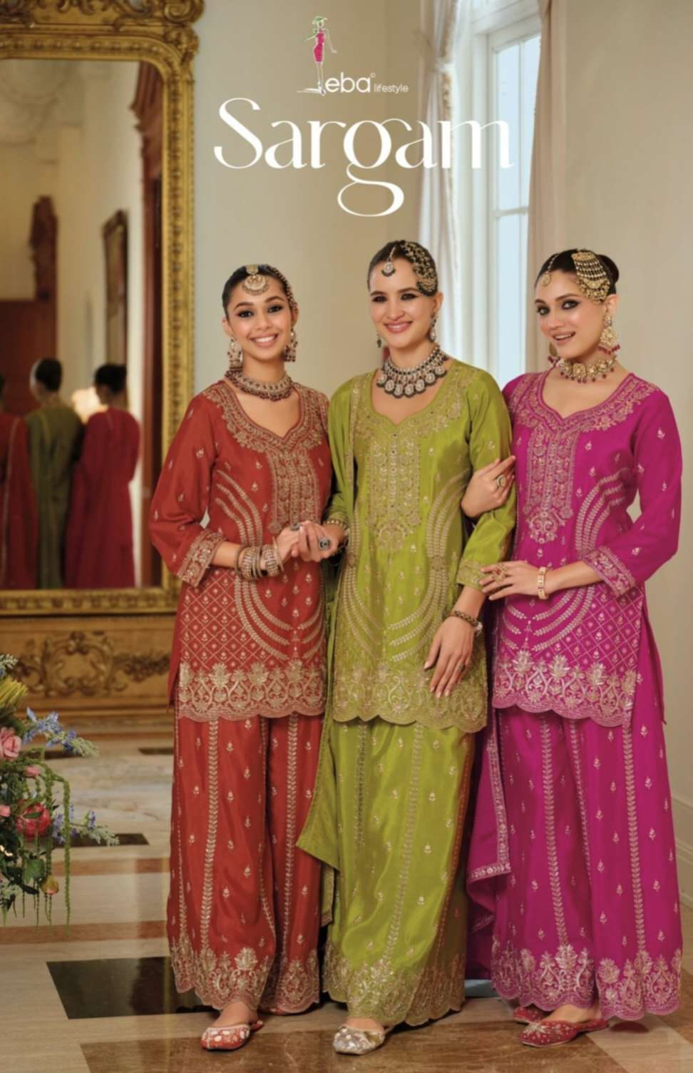 Sargam by EBA LIFESTYLE  Suit collection manufacturers surat 