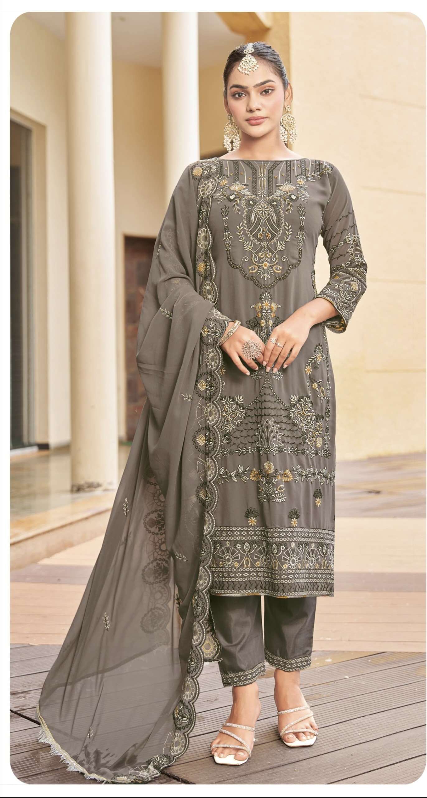 SD 1030 by SAJIDA DESIGNER SUIT collection manufacturers surat 