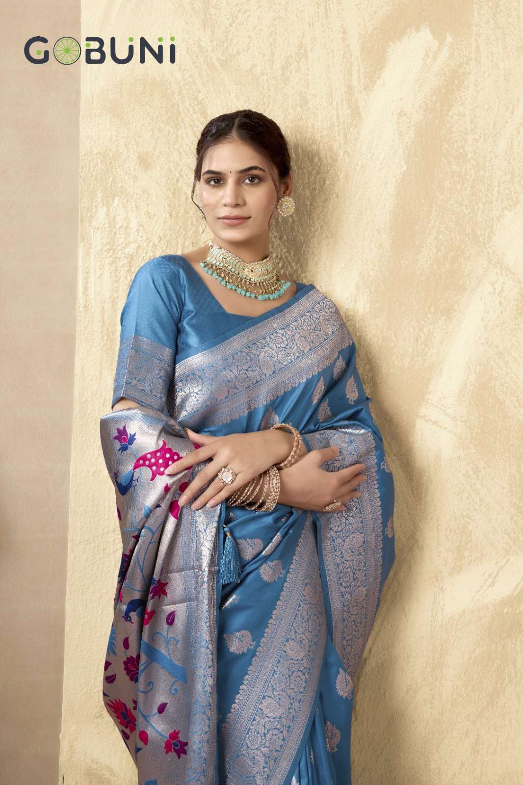 Shagun Silk Series 1501  To  1504 By Gobuni saree Collection manufacturer surat 