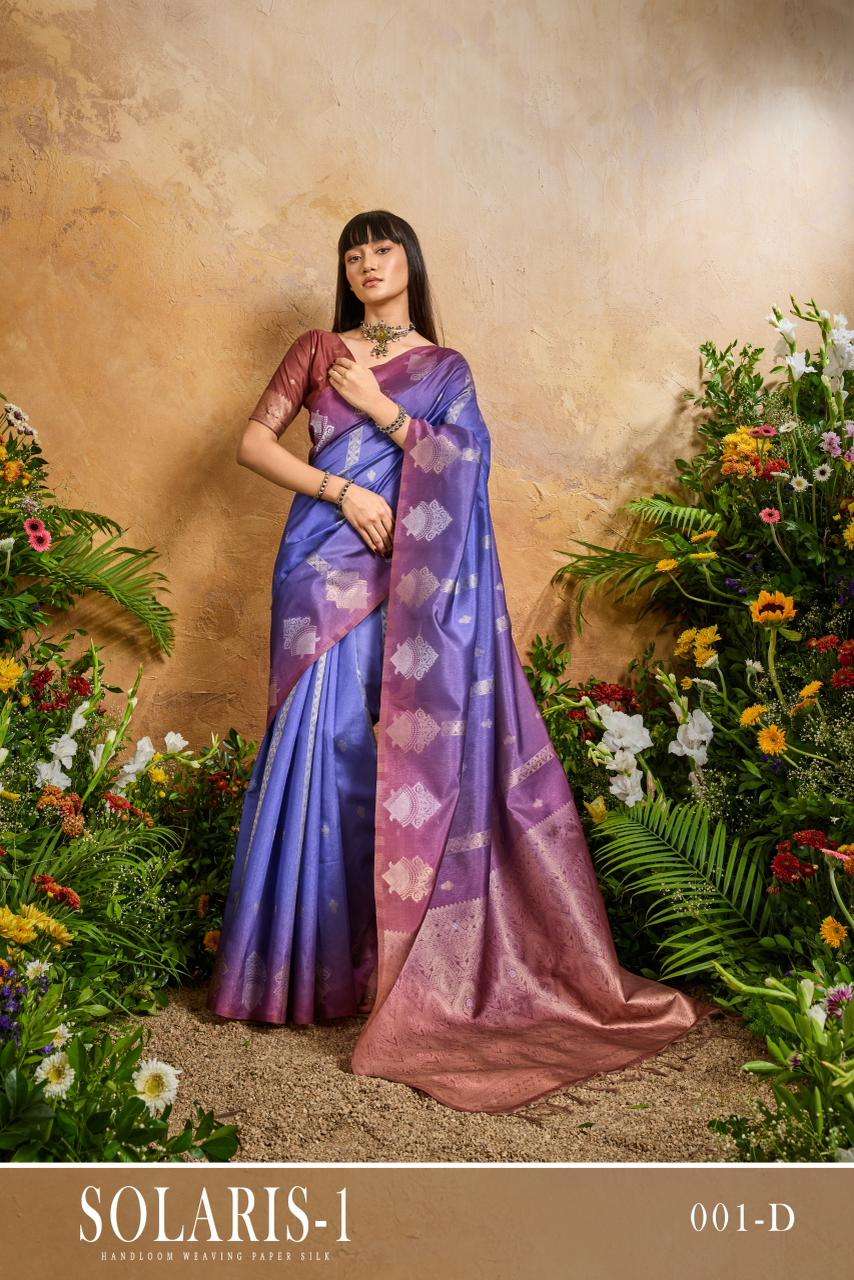 Solaris 1 Series 001 A TO 001 F by Rajtex saree Collection manufacturer surat 