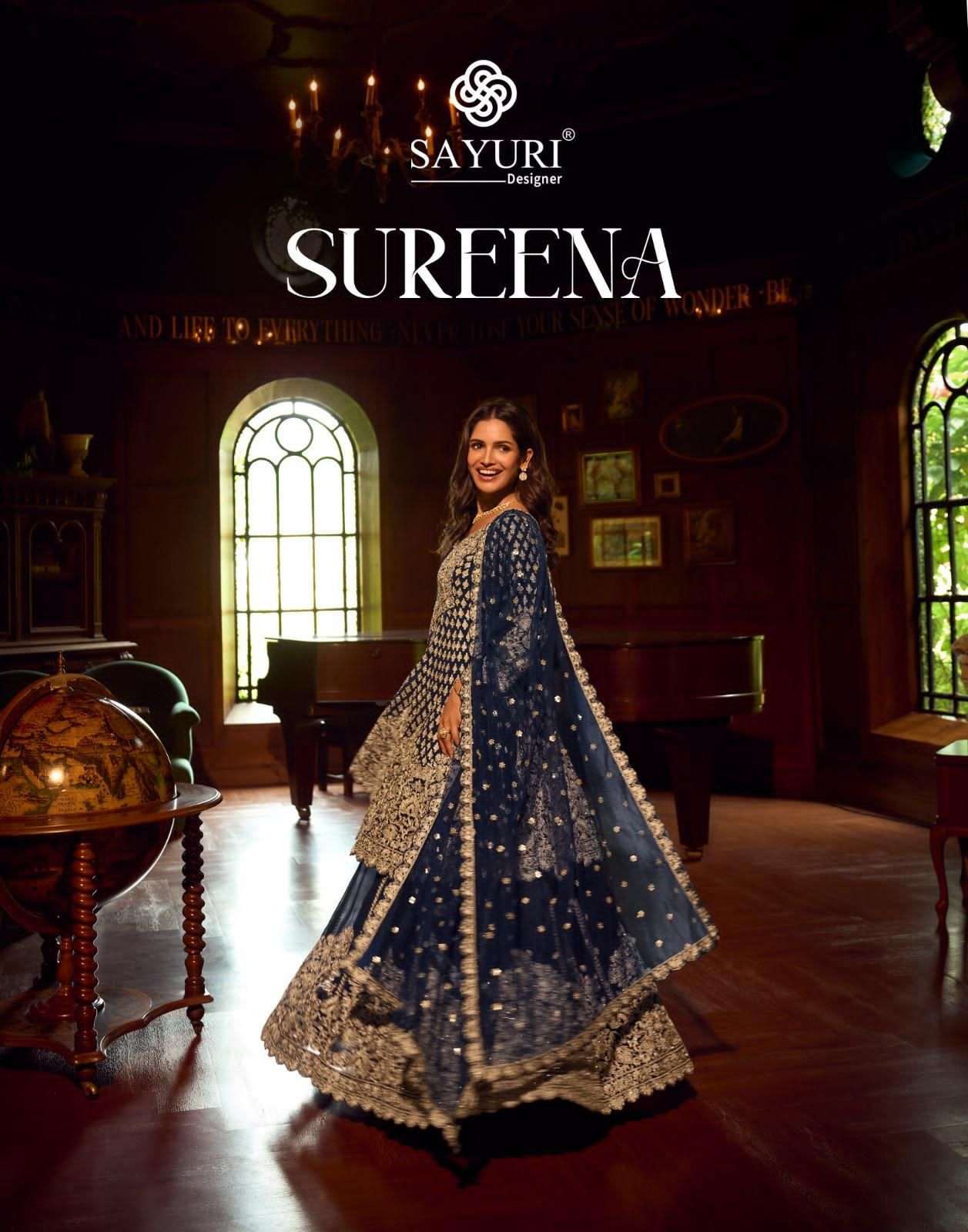 SUREENA by SAYURI DESIGNER suit collection manufacturers surat 
