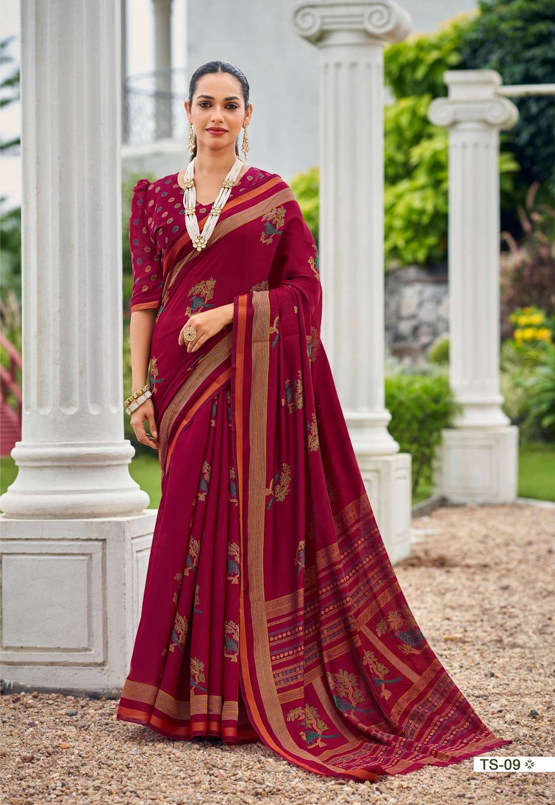 Tatter Silk Catalogue – Soft Space Cotton Silk with Crush Finish