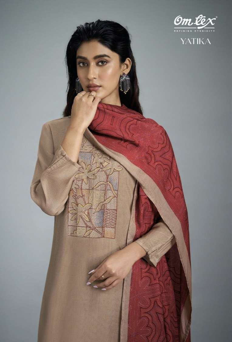 VATIKA by OMTEX suit collection manufacturers surat 