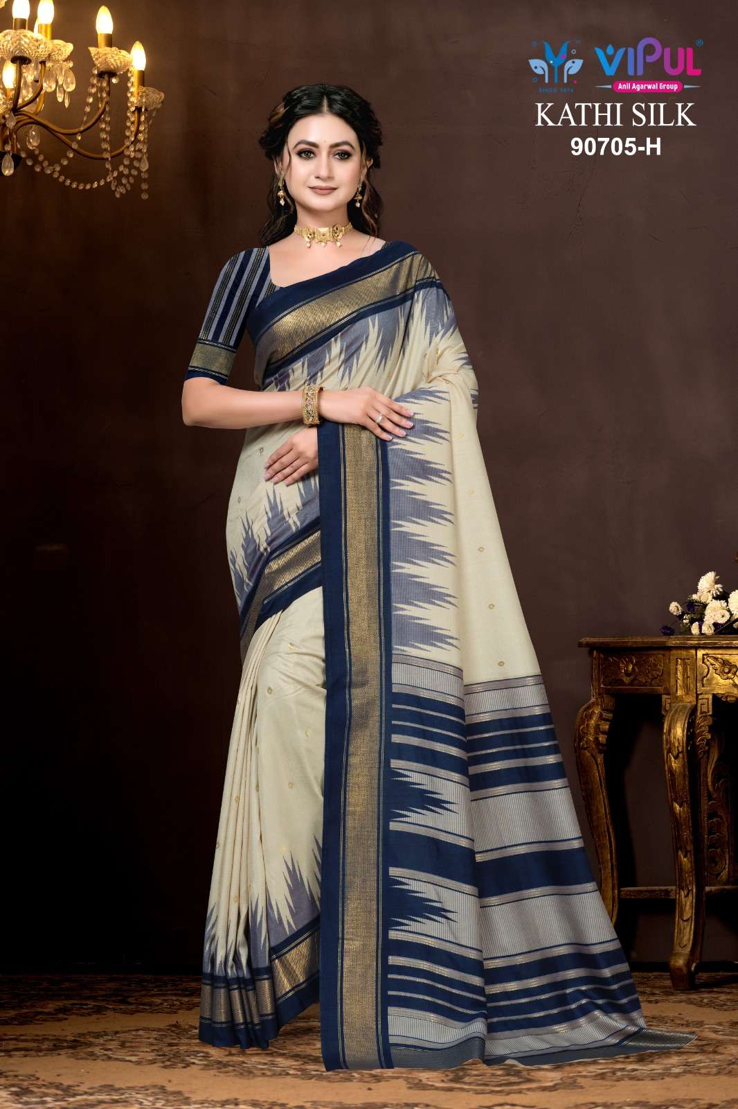 Vipul saree 2 collection manufacturers surat 